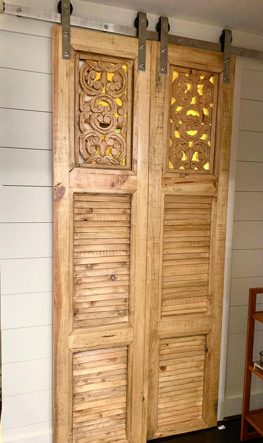 Cassandra Carved Barn Door