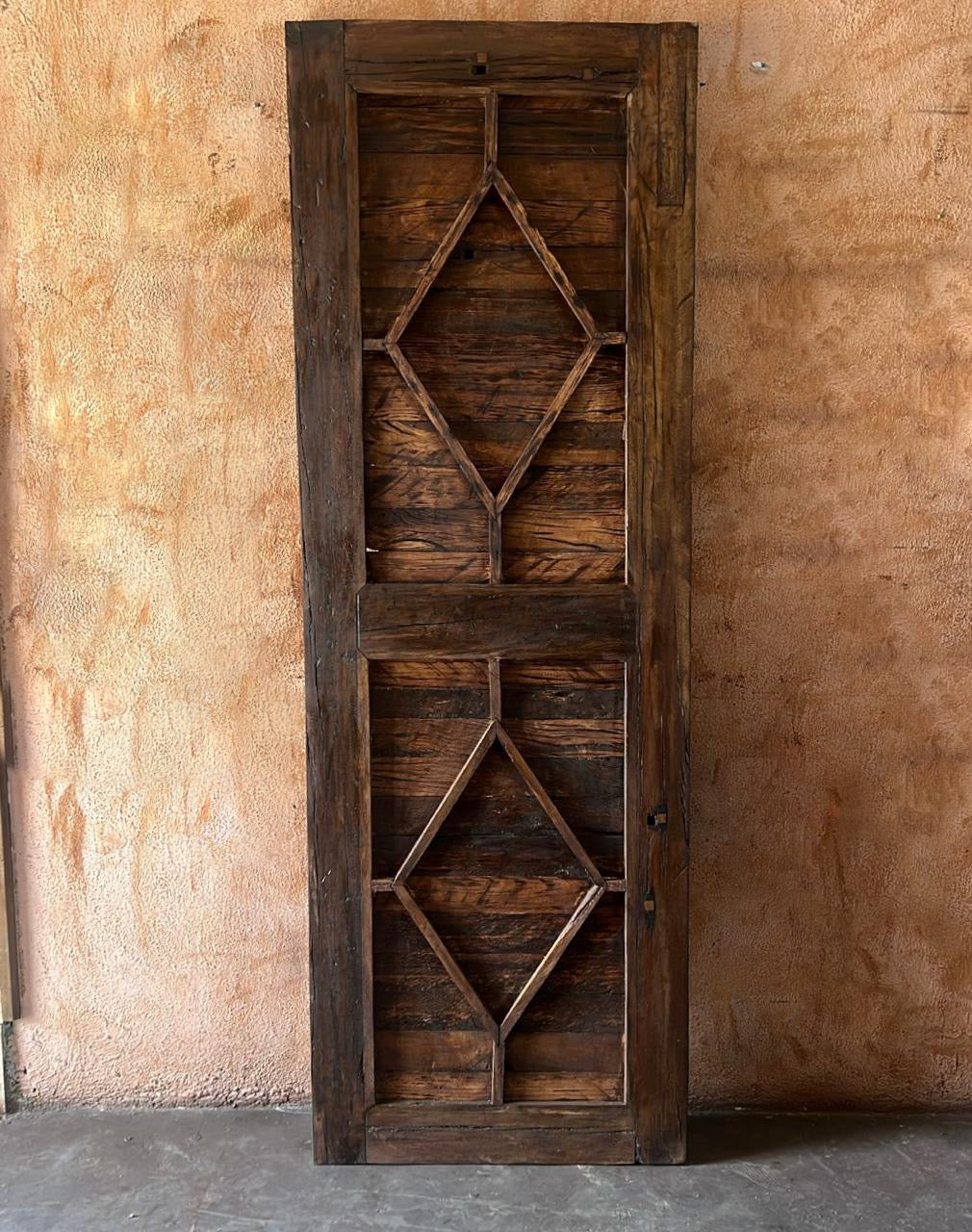 Rustic Railroad tie Door