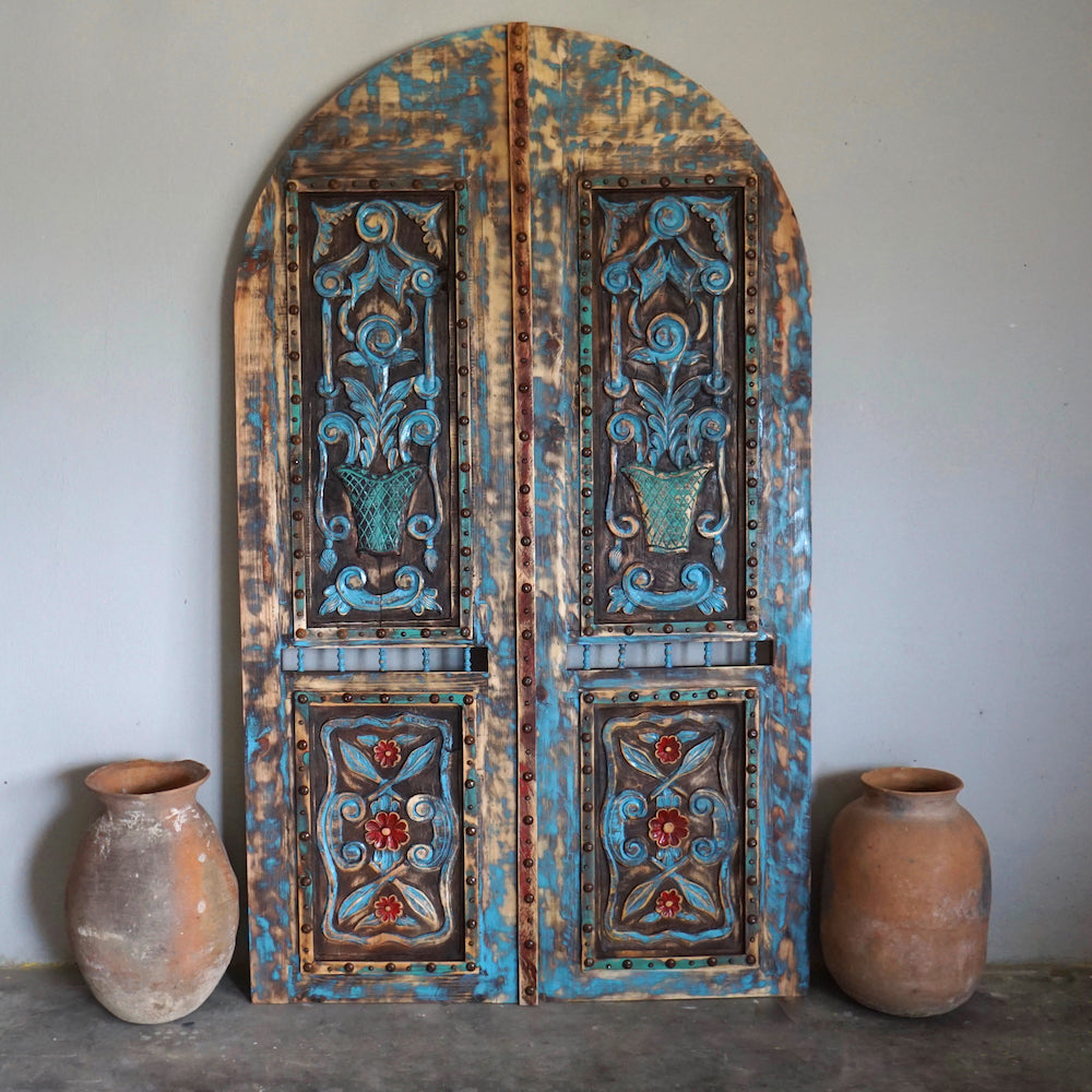 Artesia Carved Arch Door