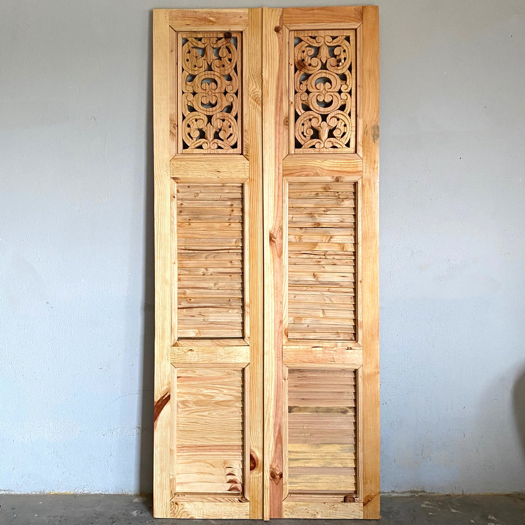 Cassandra Carved Barn Door