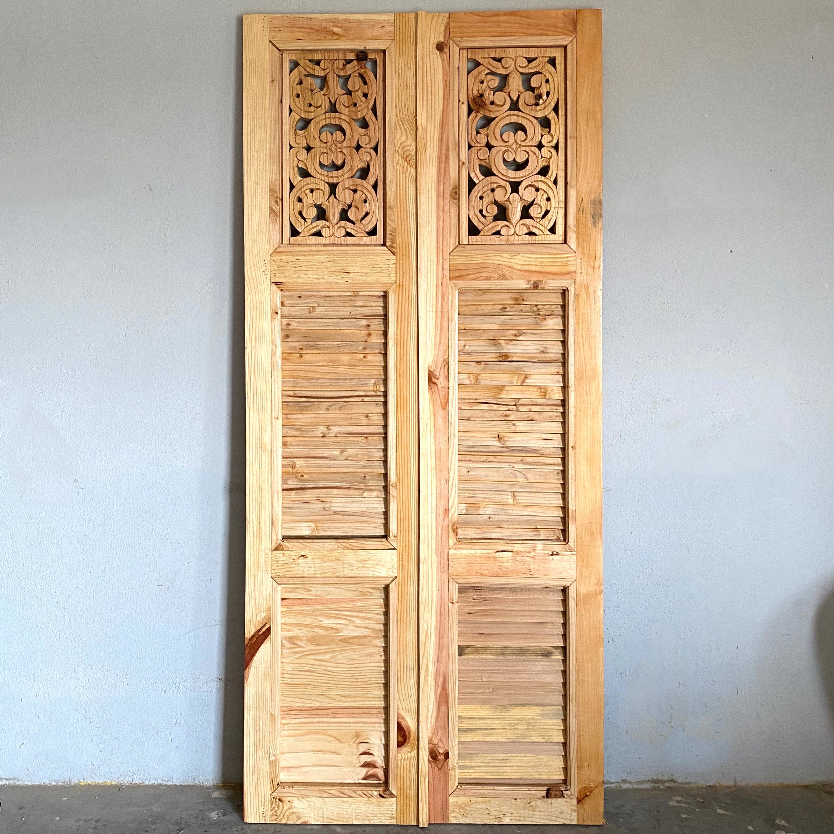 Cassandra Carved Barn Door