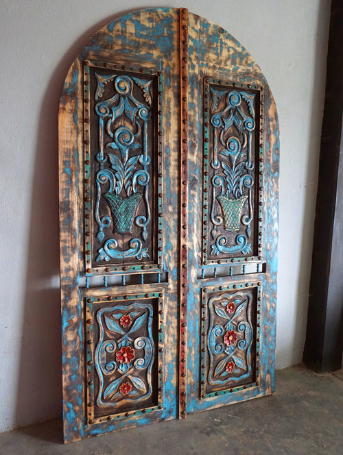 Artesia Carved Arch Door