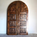 Hiram Carved Arch Door