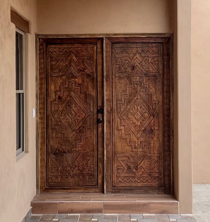 Monica Carved Door