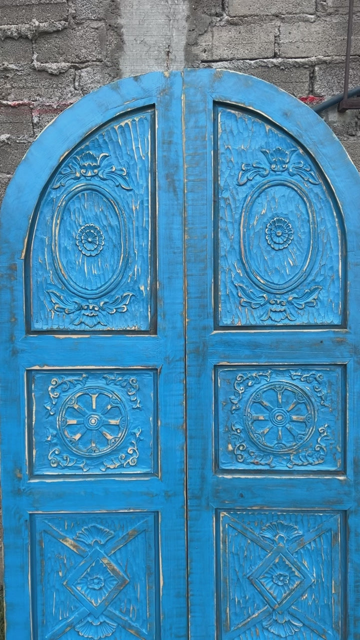 Marbella Carved Arch Doors